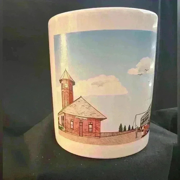 Great Northern Railway Historical Society Coffee Cup Vintage 1998 Great Falls - Picture 3 of 5